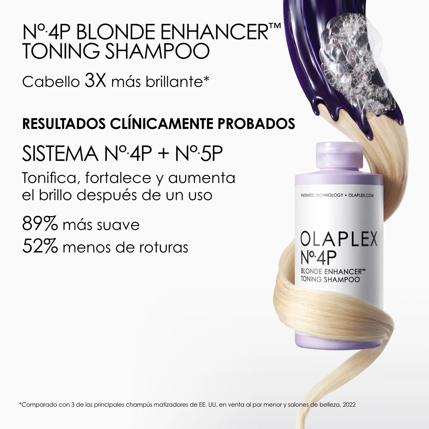 No.4P Blonde Enhancer Toning Shampoo