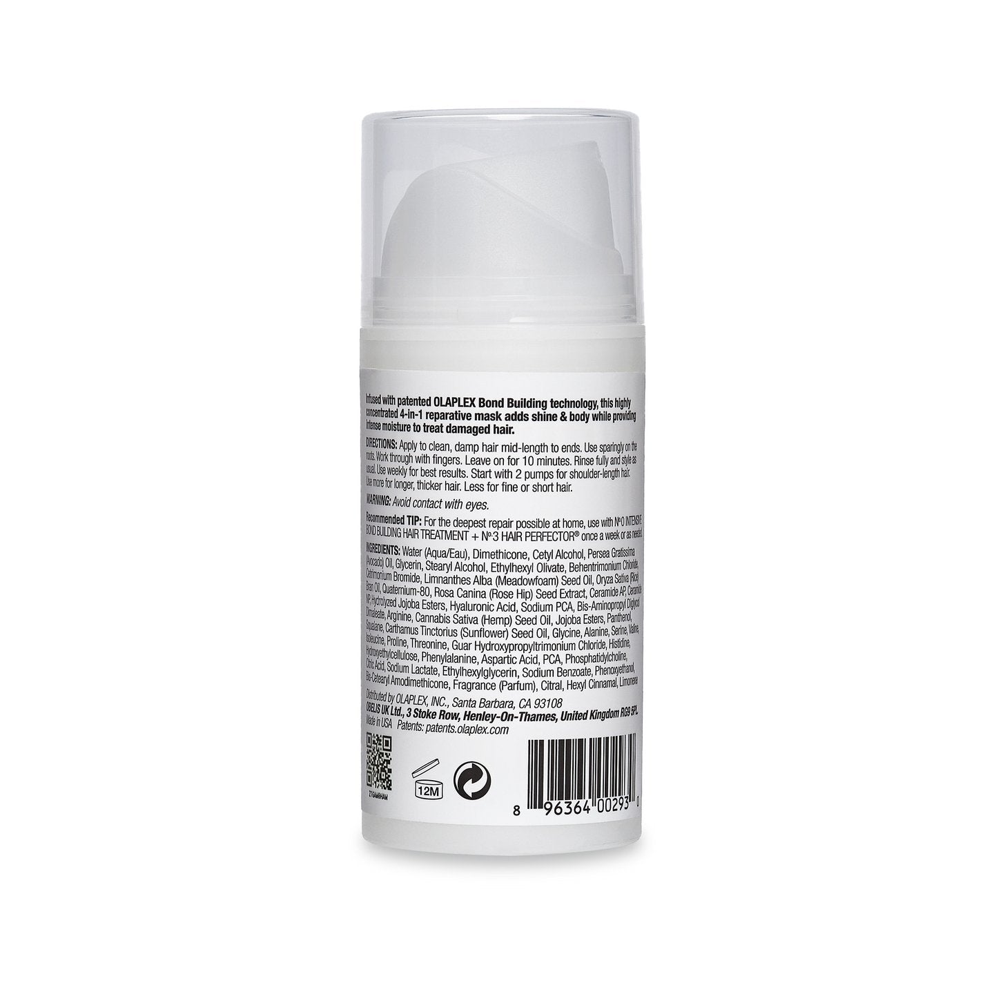 No.8 – Bond Intense Moisture Mask